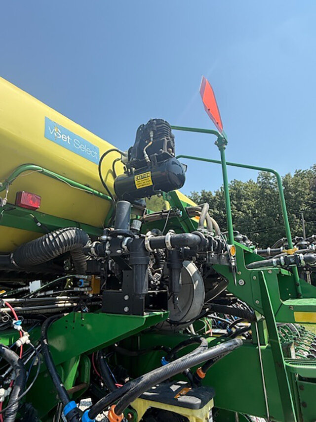 view of tank on a 2010 John Deere 17 70 N T 24 Row 30 Inch planter