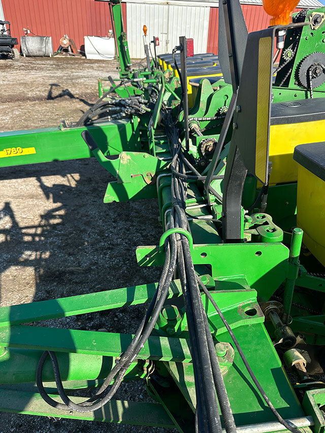 view 1 of some hydraulic hoses on the 2008 John Deere 17 60 12 row 30 inch planter