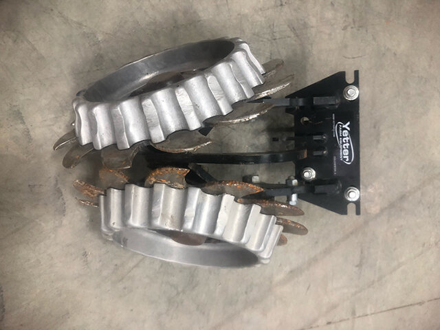 Yetter 30 inch row cleaners equipment item view three
